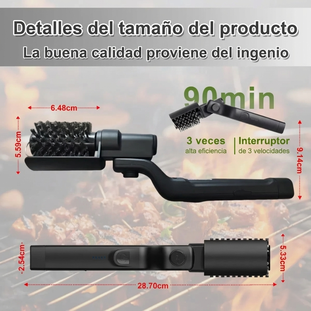 DrayVortex: Cepillo desincrustante eléctrico