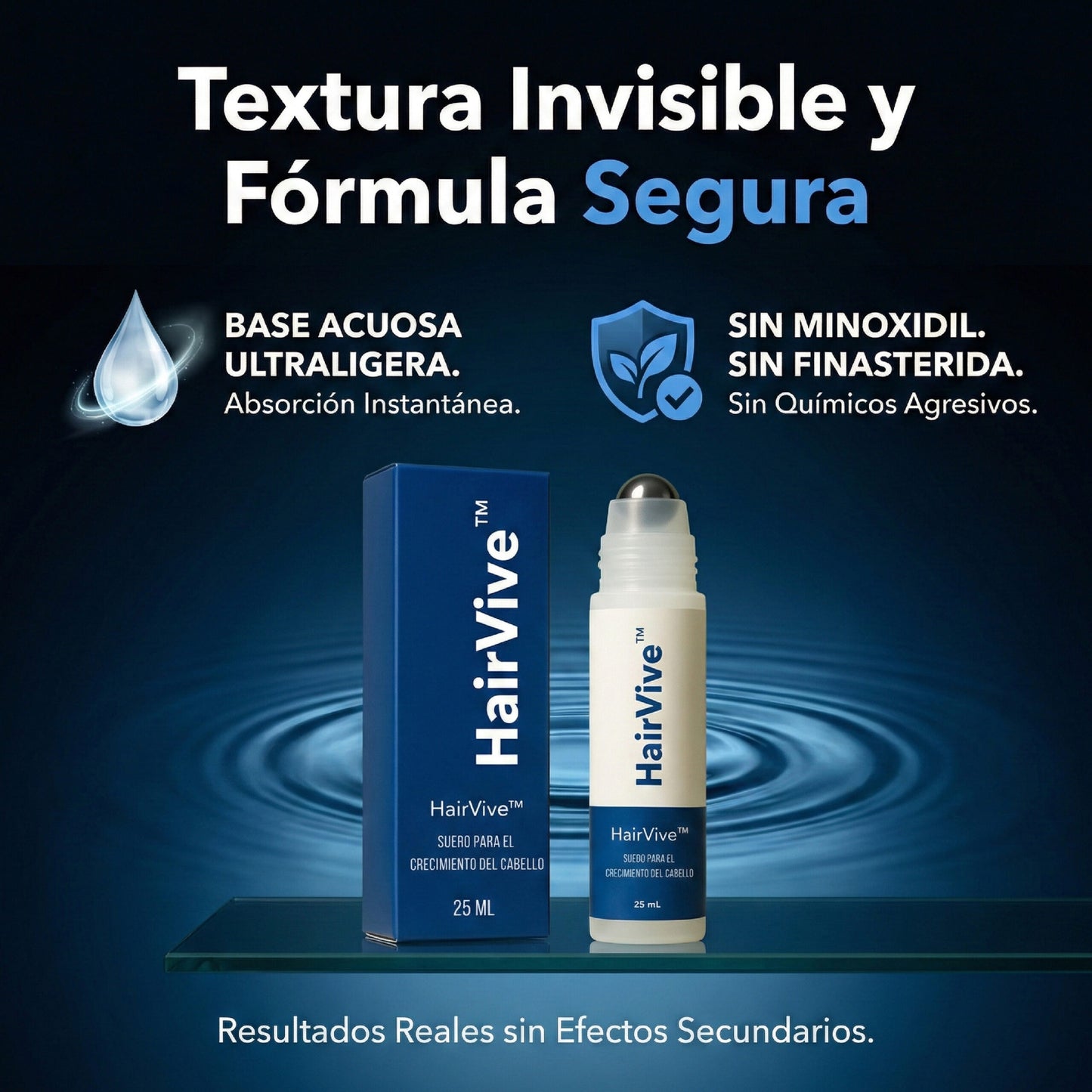 HairVive™ – Suero Roll-On Avanzado para el Crecimiento del Cabello