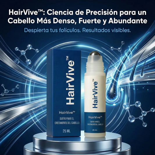HairVive™ – Suero Roll-On Avanzado para el Crecimiento del Cabello