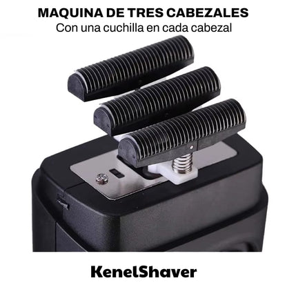 KenelShaver: Afeitadora profesional con triple hoja