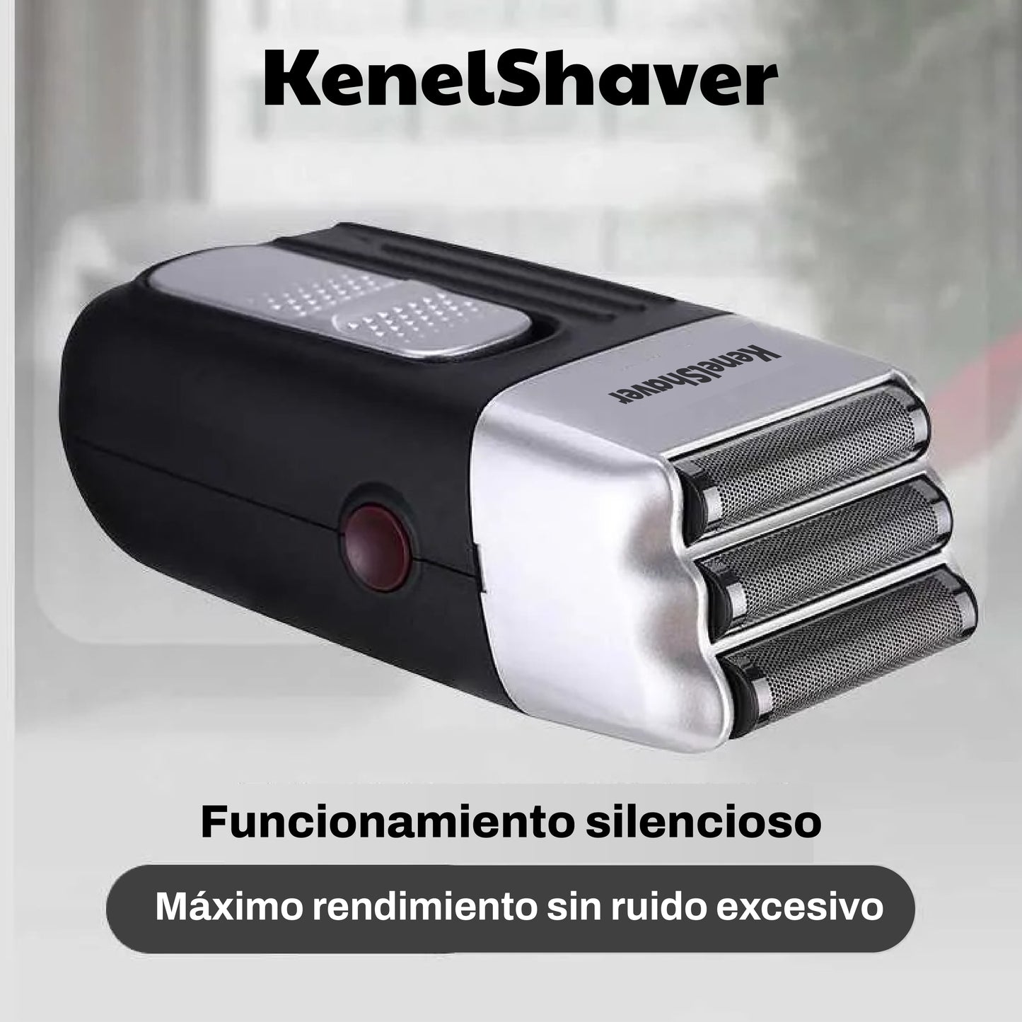 KenelShaver: Afeitadora profesional con triple hoja