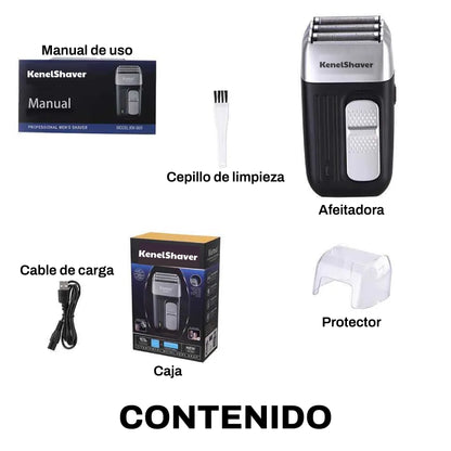KenelShaver: Afeitadora profesional con triple hoja