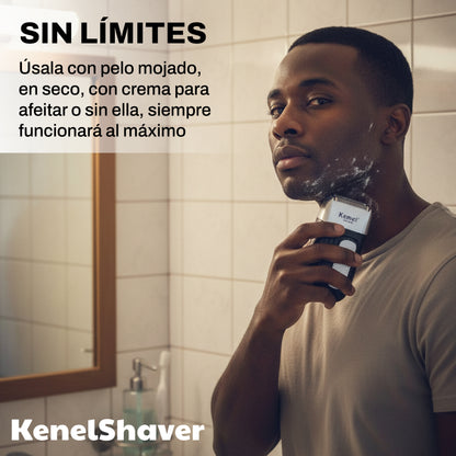 KenelShaver: Afeitadora profesional con triple hoja