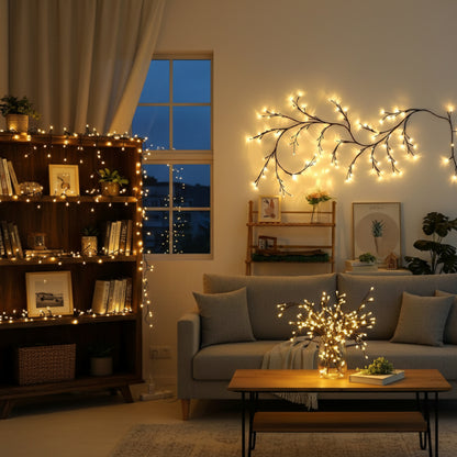LightTree | Estructura de luces con forma de árbol