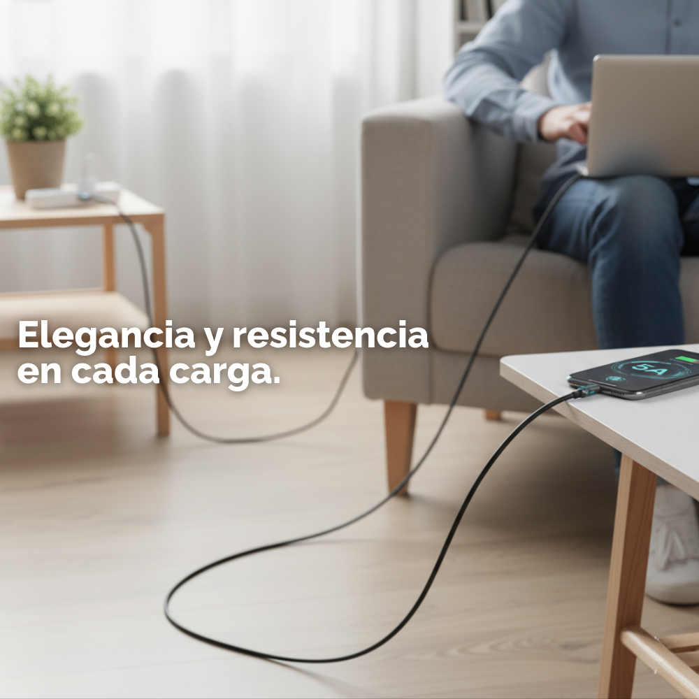 MagicBolt: Cable de carga ultrarápida 4 en 1