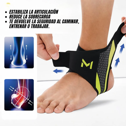 MaxRehab: Tobillera de compresión bidireccional