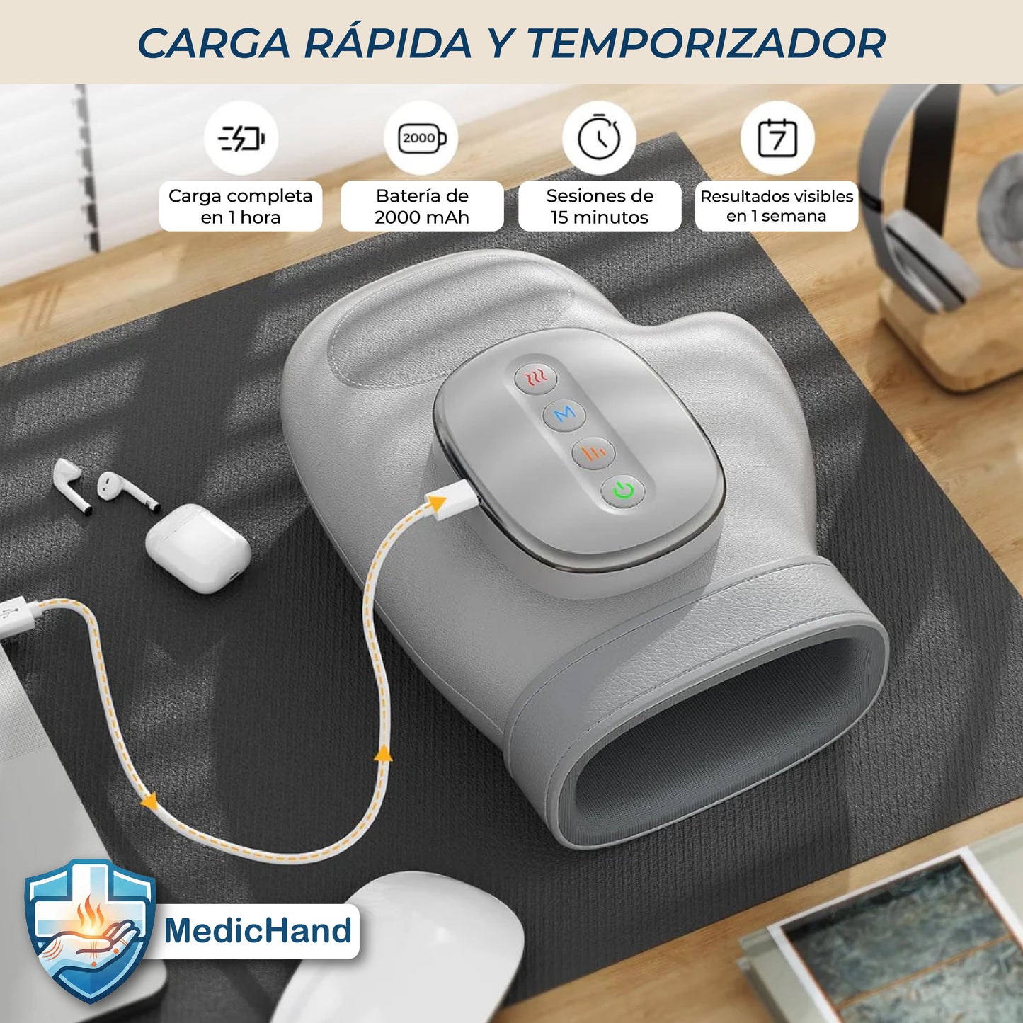 MedicHand: Guante Terapéutico de alivio inmediato