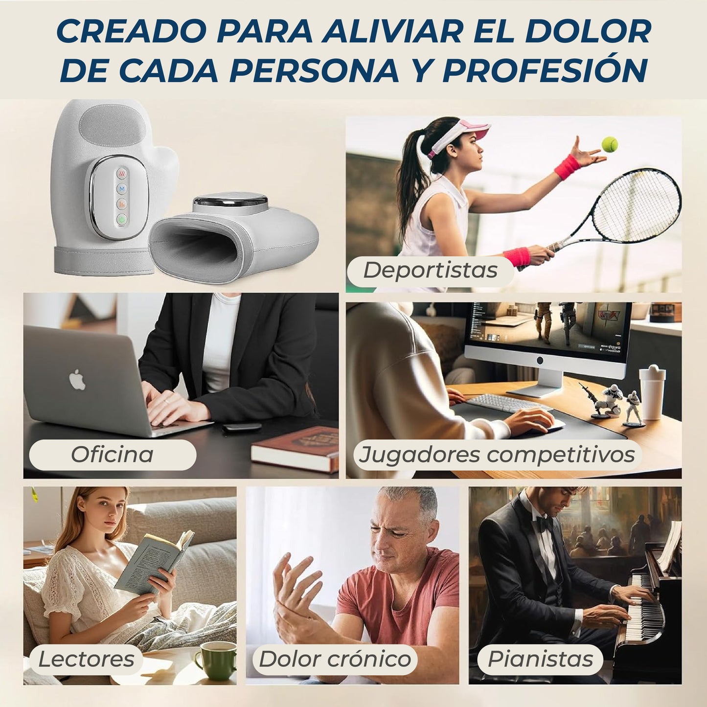 MedicHand: Guante Terapéutico de alivio inmediato