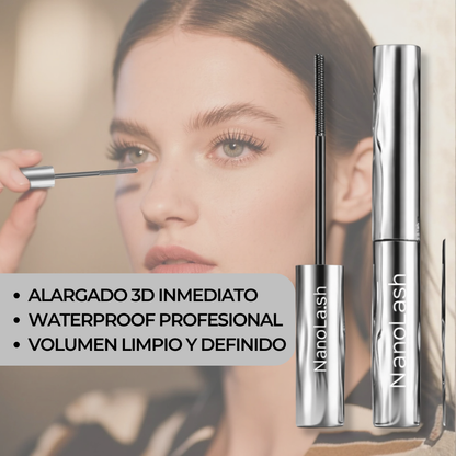NanoLash | Rímel Alargador de Seda 3D Waterproof