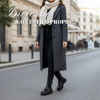 Noir | Botas de Cuero Cálidas para Mujer