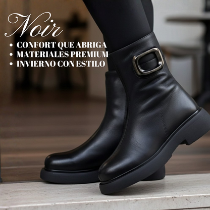 Noir | Botas de Cuero Cálidas para Mujer