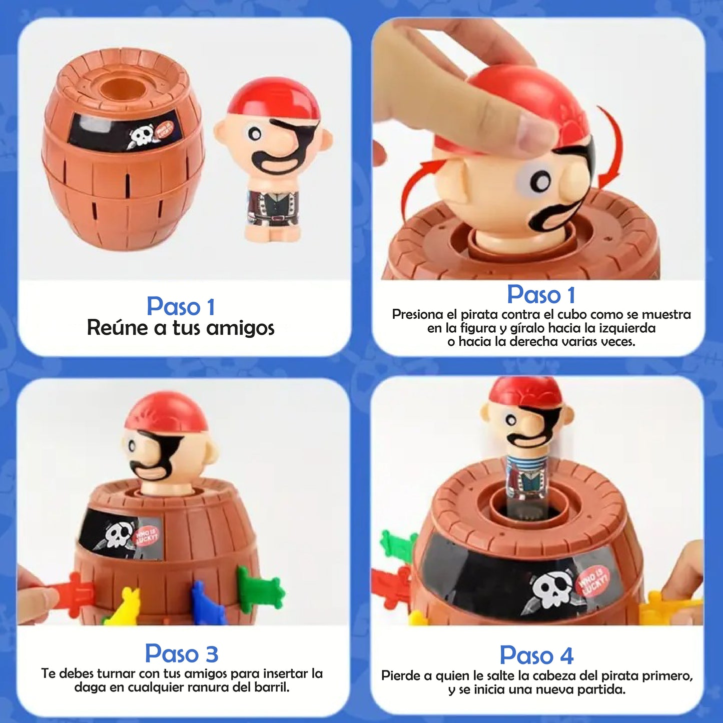 PirataPop™ | El Juego Interactivo de la Sorpresa Pirata