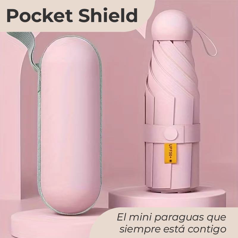 Pocket Shield | Mini Paraguas Compacto