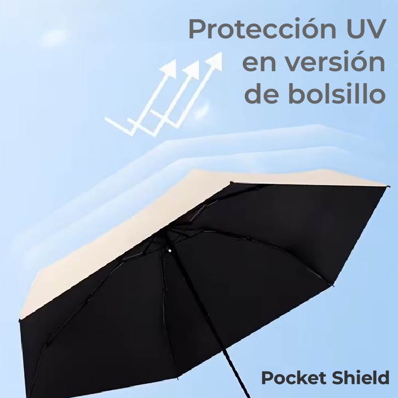 Pocket Shield | Mini Paraguas Compacto