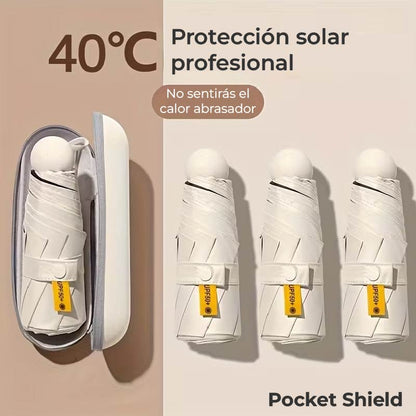 Pocket Shield | Mini Paraguas Compacto