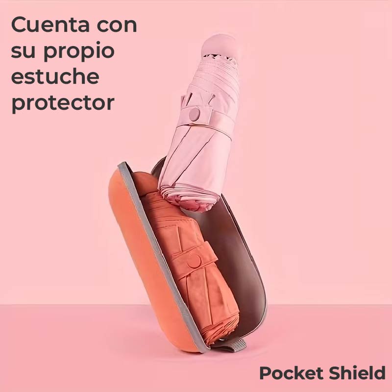 Pocket Shield | Mini Paraguas Compacto