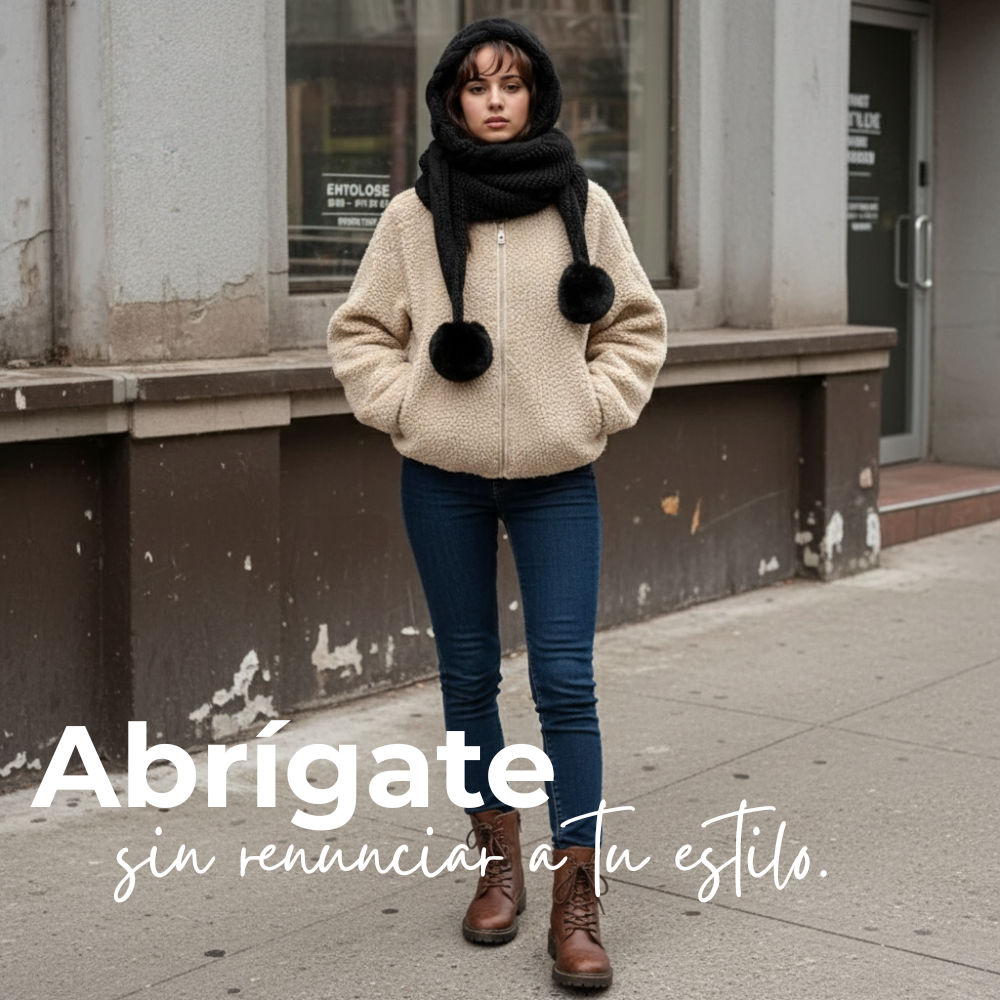 WarmHug™ | Set de Gorro & Bufanda Ultraligero y Súper Cálido