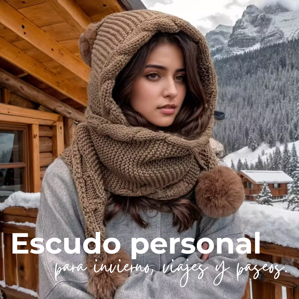 WarmHug™ | Set de Gorro & Bufanda Ultraligero y Súper Cálido