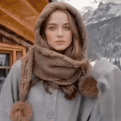 WarmHug™ | Set de Gorro & Bufanda Ultraligero y Súper Cálido
