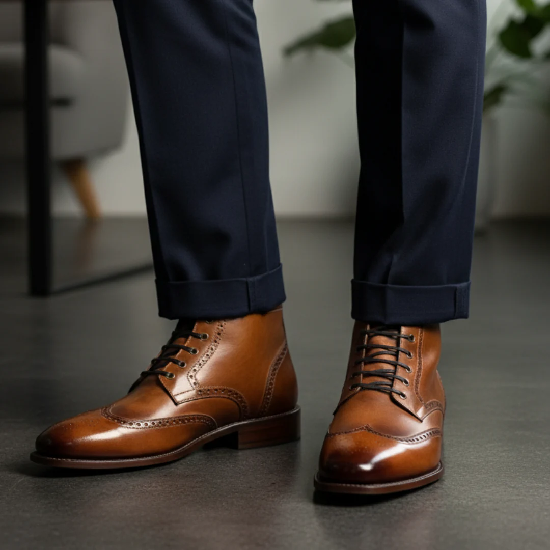 Branor | Botas de Cuero Clásicas y Elegantes para Hombre