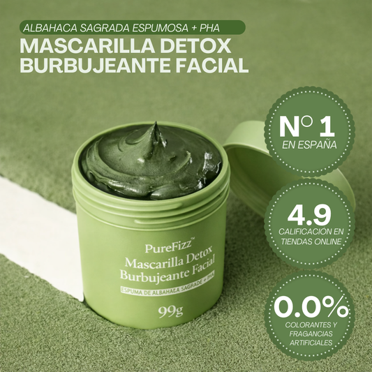 PureFizz™ – Mascarilla Detox Burbujeante Facial