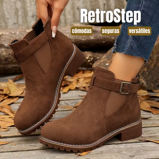 RetroStep™ – Botines Retro Elegantes & Cómodos de Mujer